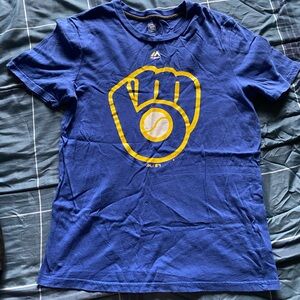 Milwaukee Brewers Ball & Glove Shirt